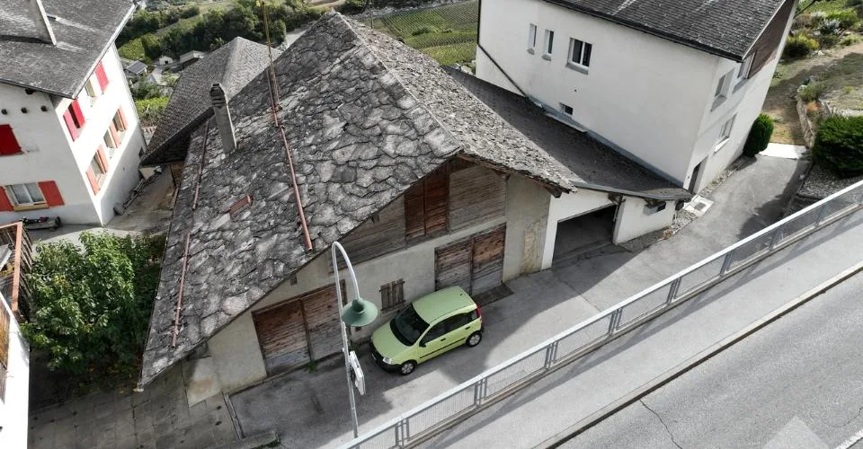 Grange-écurie de caractère à réinventer à Flanthey – foto 6 di 9