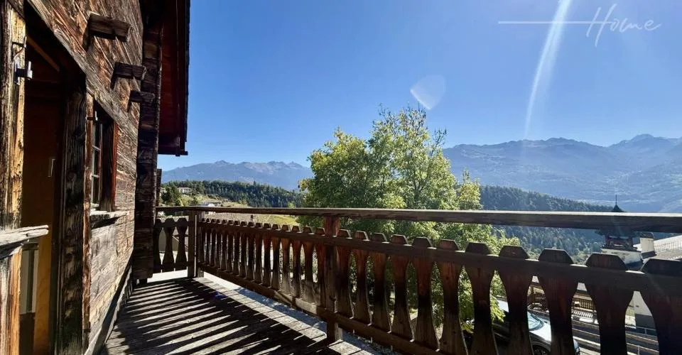 Maison villageoise mitoyenne de 6,5 pièces à Chandolin (Savièse) – Foto 10 von 11