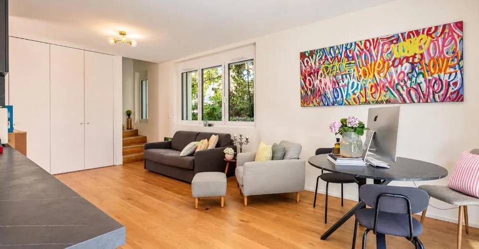 En exclusivité - Chêne-Bougeries - Élégant duplex de 4 pièces avec jardin privatif de 308 m² – photo 3 sur 13