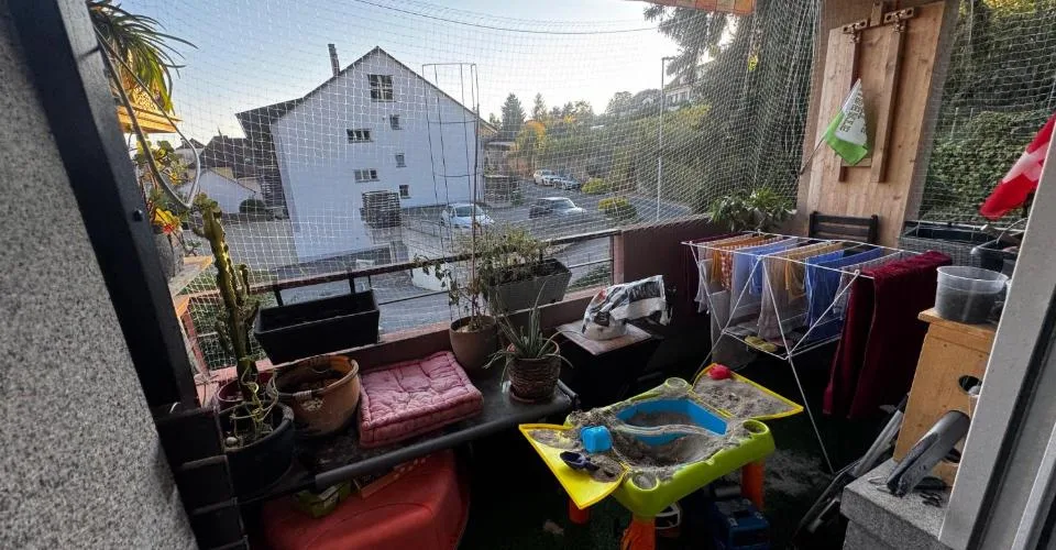 Lumineux appartement de 3 pièces avec balcon au 2ème étage – Foto 6 von 7