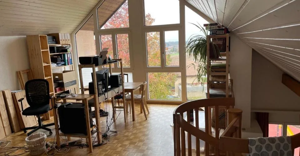 Appartement situé dans le village calme et verdoyant de Cugy. – Foto 6 von 9