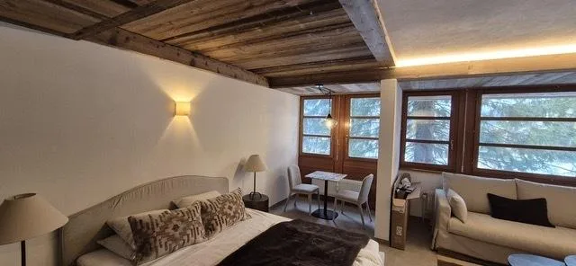 Studio à l'année, à quelques minutes du centre de Crans – Foto 5 von 8