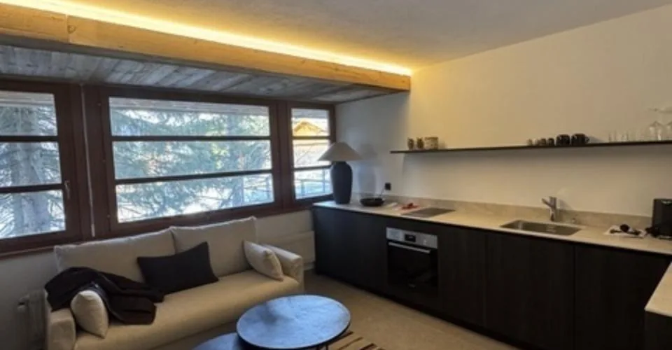 Studio à l'année, à quelques minutes du centre de Crans – Foto 2 von 8