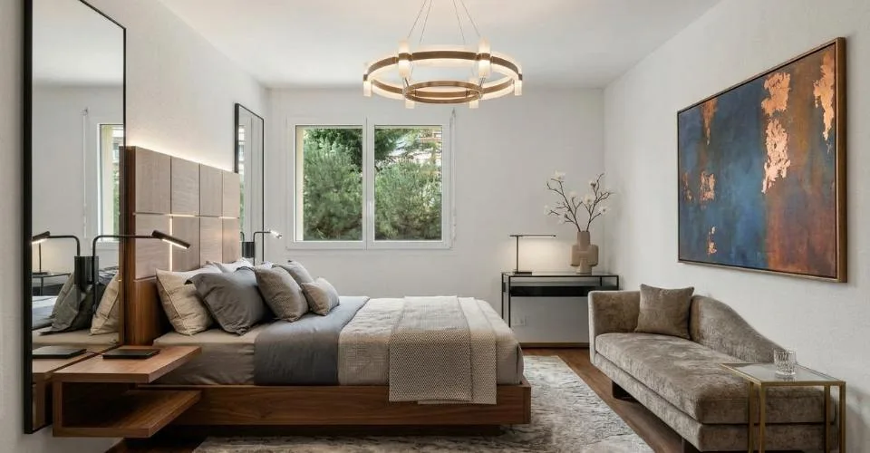 SUBLIME APPARTEMENT DE 4,5 PIÈCES AVEC GRAND BALCON ET VUE PANORAMIQUE – photo 9 sur 13