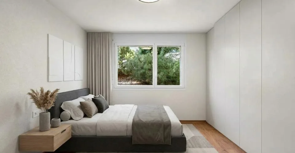SUBLIME APPARTEMENT DE 4,5 PIÈCES AVEC GRAND BALCON ET VUE PANORAMIQUE – photo 7 sur 13