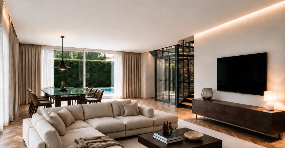 Kilchbergs Split-Level-Highlight: Luxus-Haus mit Pool, Smart-Home & maximalem Wow-Effekt – Foto 2 von 8