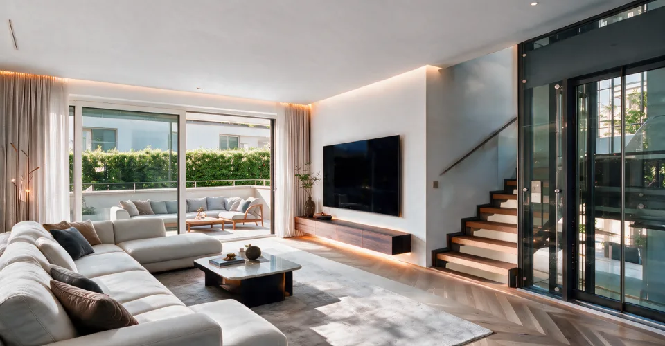 Kilchbergs Split-Level-Highlight: Spektakuläres Luxus-Haus mit Pool, Fitness & Smart Home – Foto 2 von 11