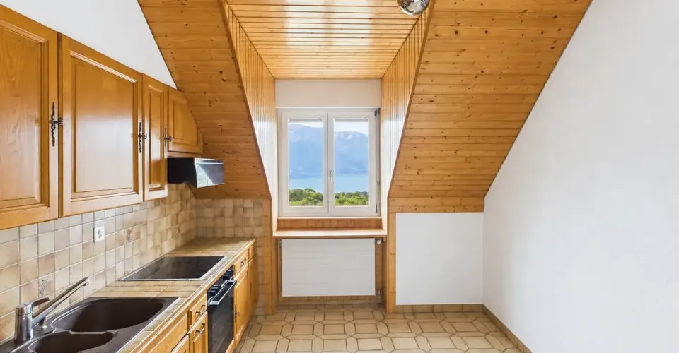 Dernier étage appartement de 3,5 pièces avec ascenseur à St Légier la Chiésaz – photo 4 sur 10