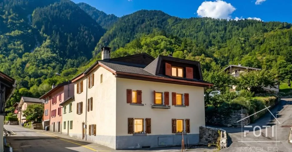 Immeuble de rendement à Martigny-Combe - 5,04 % brut avec potentiel de valorisation. – Foto 12 von 12