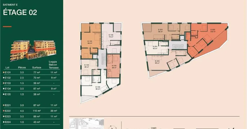 2.5 pièces neuf | Gare Velâdzo | Châtel-St-Denis – photo 4 sur 4