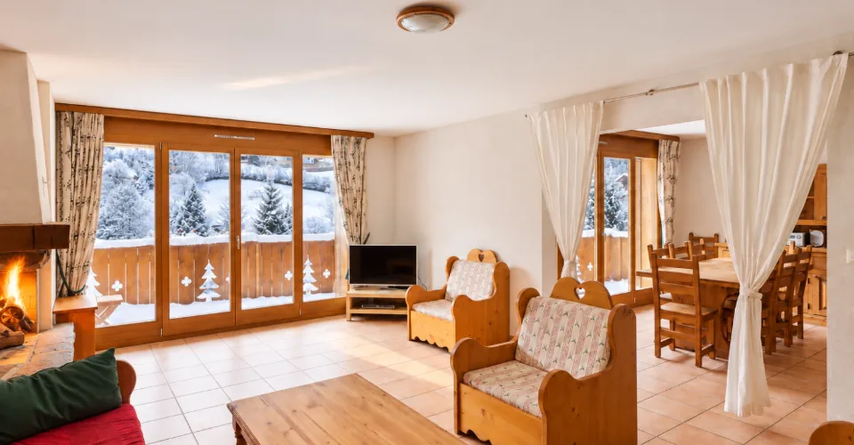 Bel appartement de 3.5 pièces à Val-d'Illiez – photo 2 sur 7