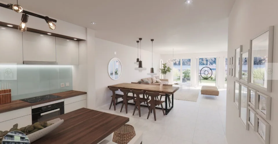 Offre spéciale : CHF 50'000.- d'avantages sur ce duplex en ville avec jardin – photo 3 of 8