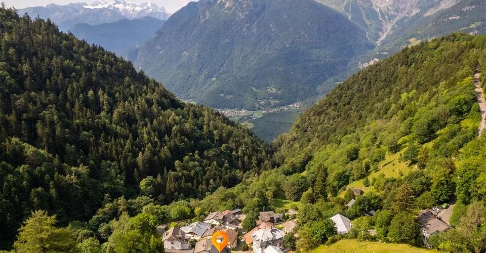 Le paradis des randonneurs - appartement de 3,5 pièces avec balcon au-dessus de Lavey-les-Bains – foto 11 di 12