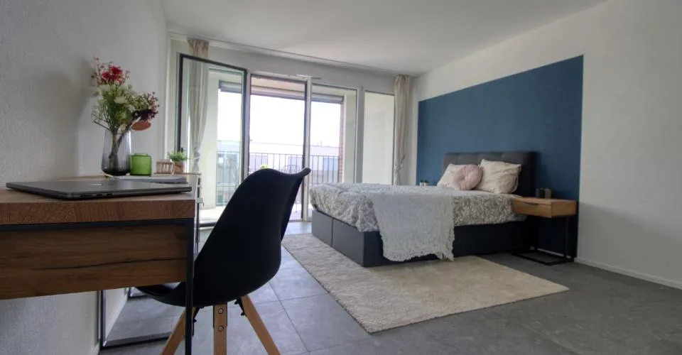 Appartement vivant spacieux à Crissier avec balcon privé – Foto 15 von 27