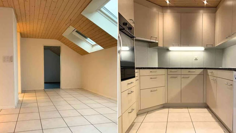 First month free in your new beautiful affordable attic apartment with chimney – photo 42 of 46