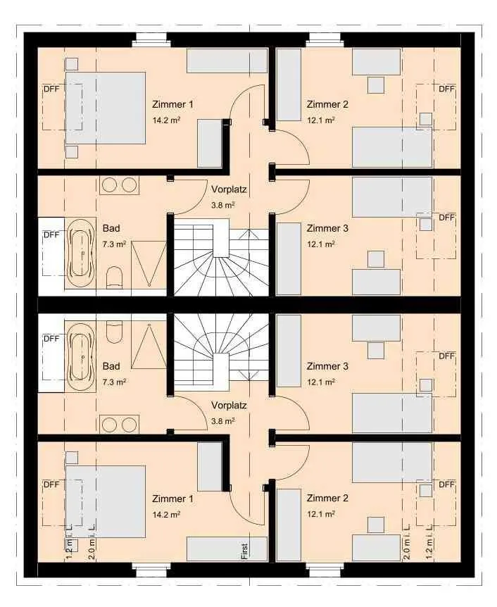 Neubauprojekt: 5.5-Zimmer Einfamilienhäuser an zentraler, ruhiger Lage – foto 5 di 10