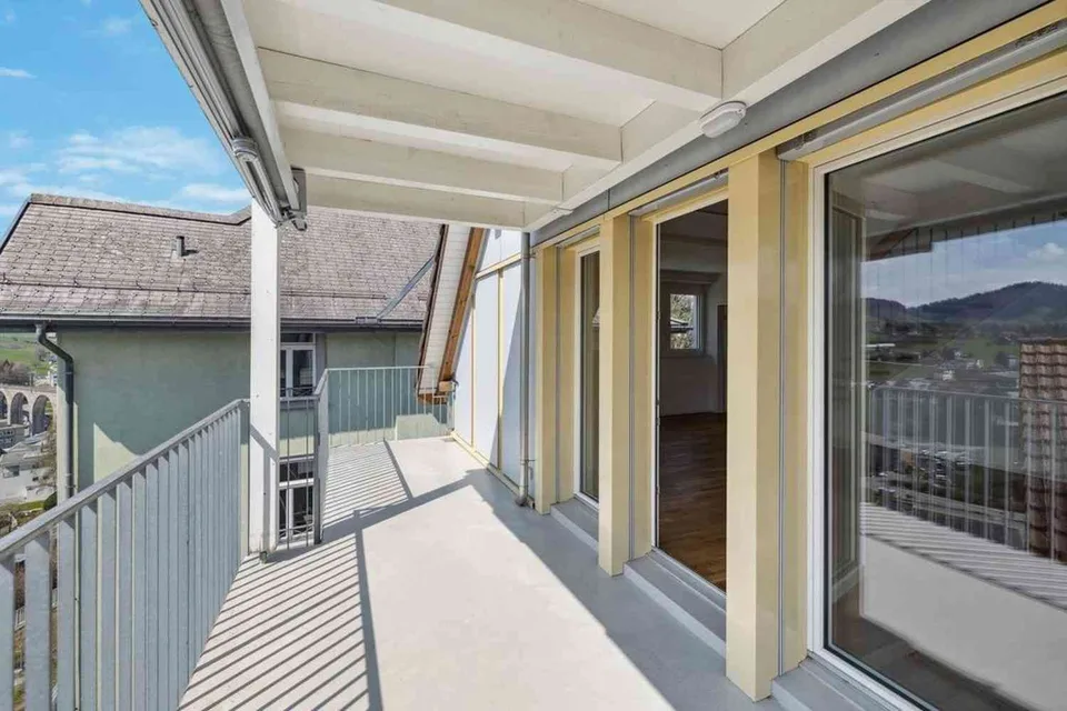 Einzigartige Maisonette Wohnung mit toller Aussicht – Foto 6 von 7
