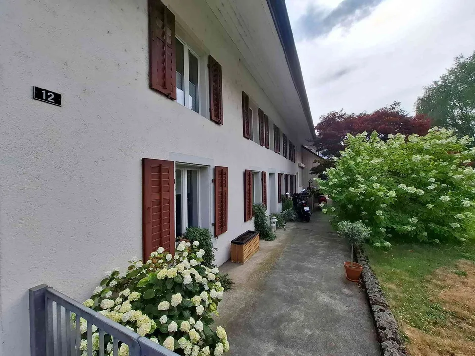 3.5 Zimmer Altbauwohnung mit Sitzplatz und grossem Garten