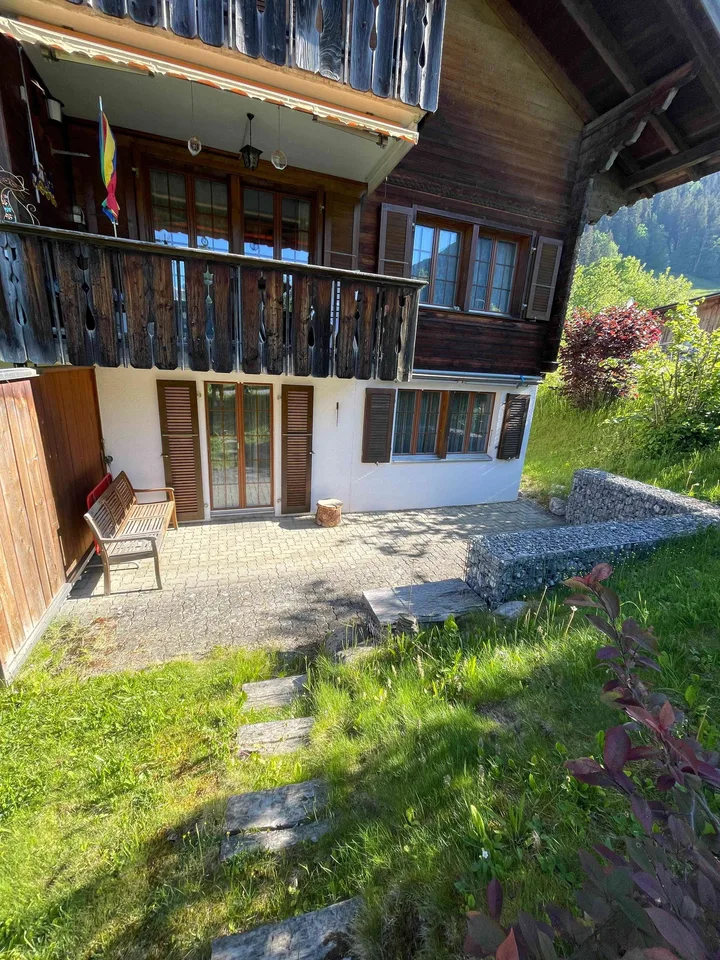 3-Zimmer-Gartenwohnung mit Zweitwohnungsstatus in Zweisimmen