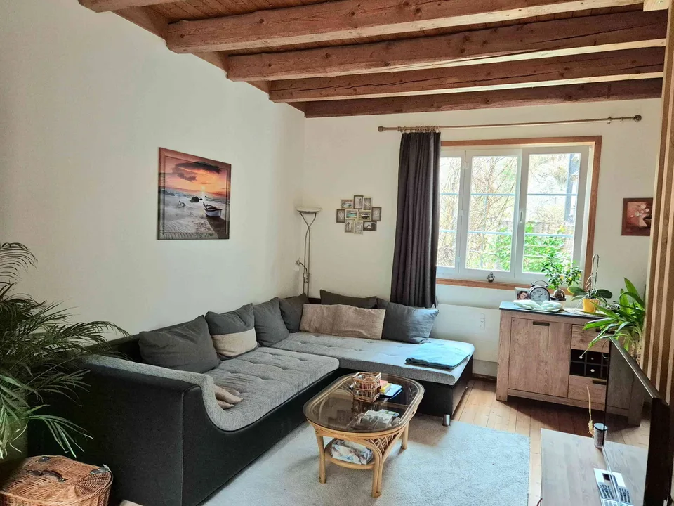 Möblierte 3-Zimmer-Wohnung, 80 m2, in ruhiger Lage in Lütisburg