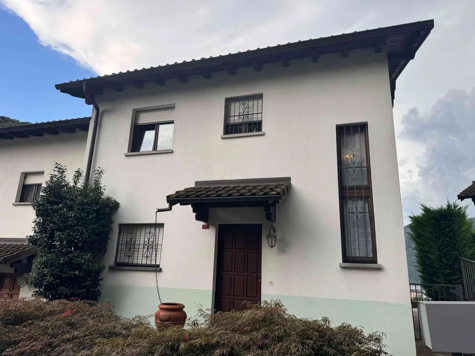 Maison avec vue sur le lac à Lugano-Figino