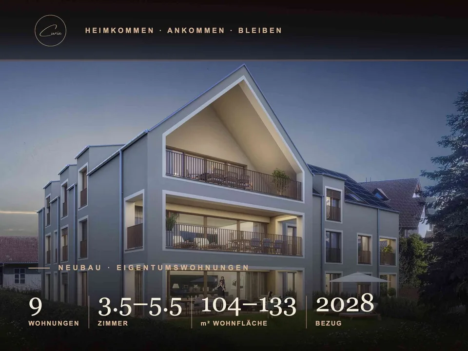 CURIA – 3.5-Zimmer-Gartenwohnung mit grosser Terrasse und Aussenraum