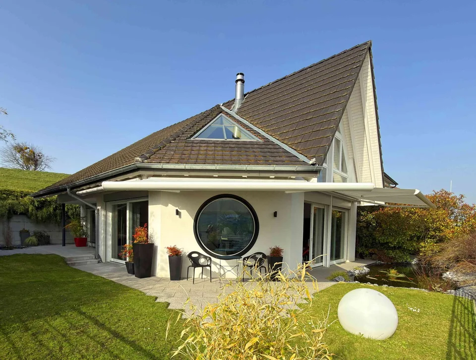 4.5 Zi.-Einfamilienhaus  mit Charme, Weitsicht und Lebensqualität