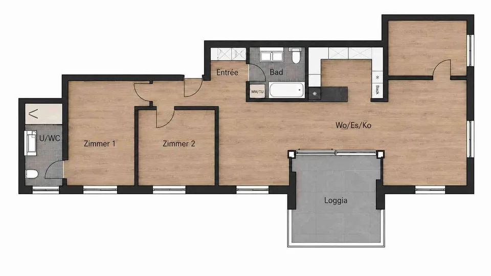 EINFACH NUR GUT - neue 4.5 Zimmerwohnung mit Finessli! – photo 28 sur 28