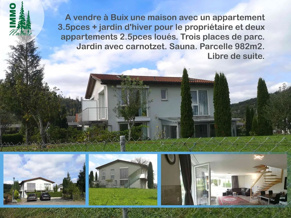 BAISSE DE PRIX : maison avec 3 appartements
