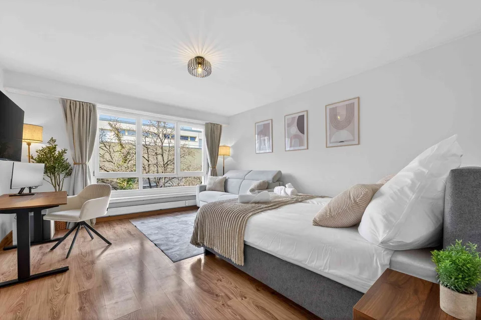 Möbliertes 1.5-Zi. Ap. 4 Pers. (35 m²) mit Balkon Basel – Foto 7 von 9