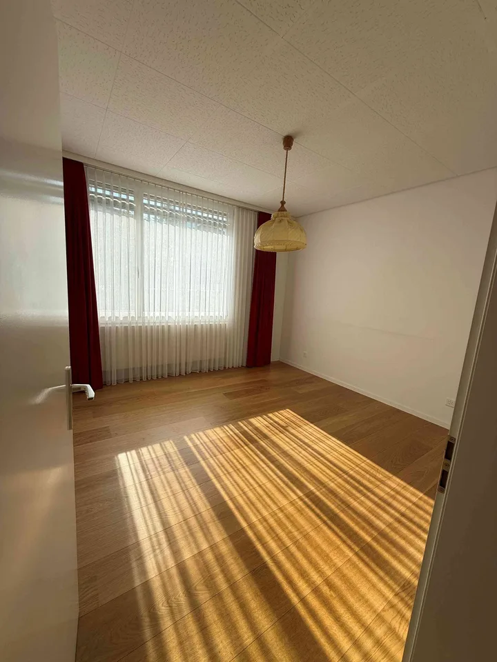 Helle 3 Zimmer-Wohnung mit Garten im Zentrum von Flims