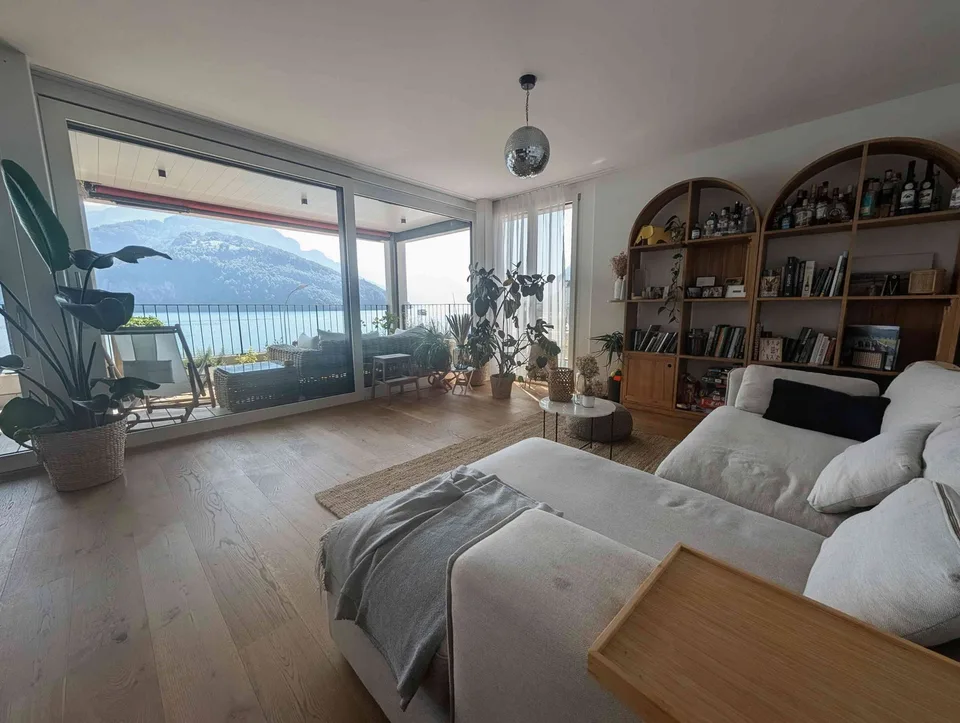 4 Monate Untermiete – möblierte 3.5-Zimmer-Wohnung mit Seeblick – Foto 3 von 7