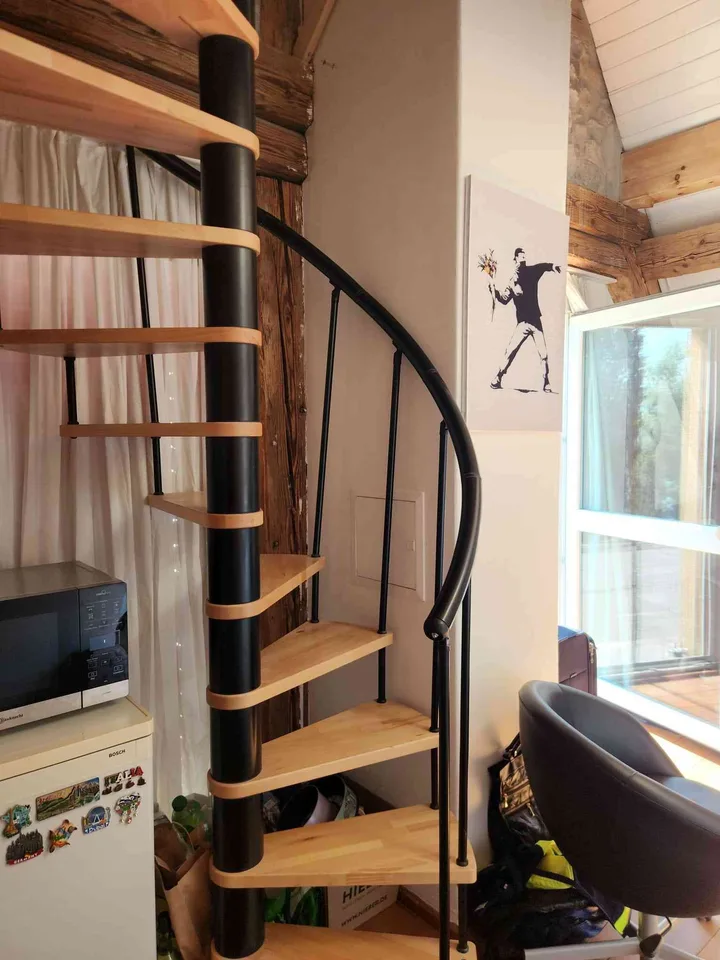 Rheinblick inklusive – 2-Zimmer-Wohnung in Mumpf