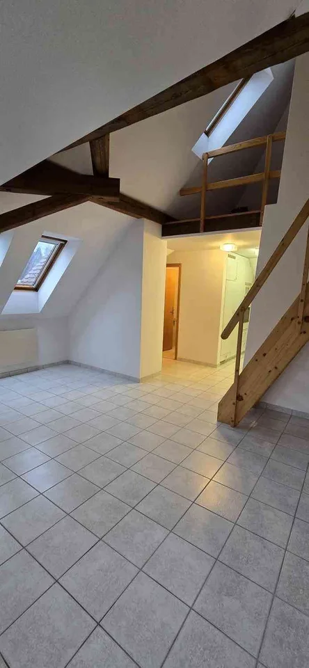 Charmante 3.5-Zimmer-Dachwohnung mit Galerie, sonniger Lage und Garten