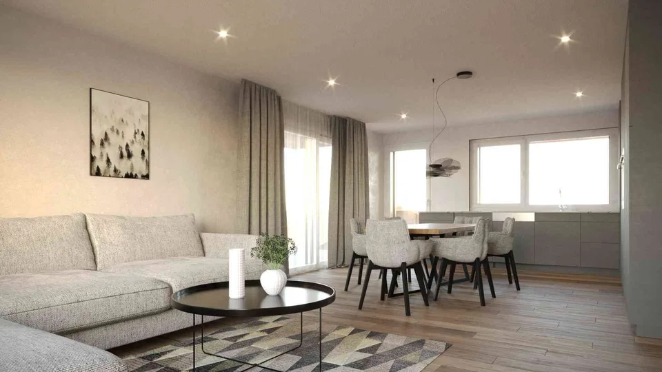 Exklusive 4.5-Zimmer-Dachgeschosswohnung mit Panoramablick
