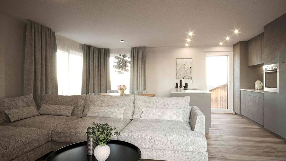Exklusive 4.5-Zimmer-Dachgeschosswohnung mit Panoramablick