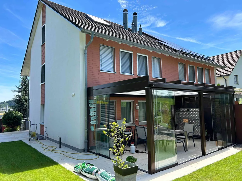 Einfamilienhaus mit Aussicht an Landwirtschaftszone
