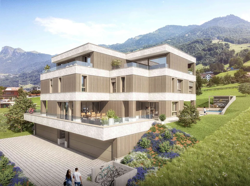Attika Maisonette-Wohnung mit atemberaubendem Ausblick