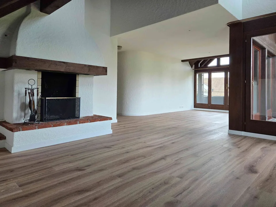 Äusserst charmante & frisch sanierte 3.5-Zi.-Maisonette-Dachwohnung