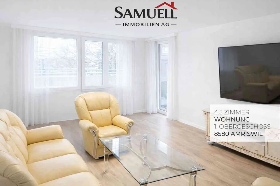 4.5 Zimmer Wohnung / 1% Zins bis 2030