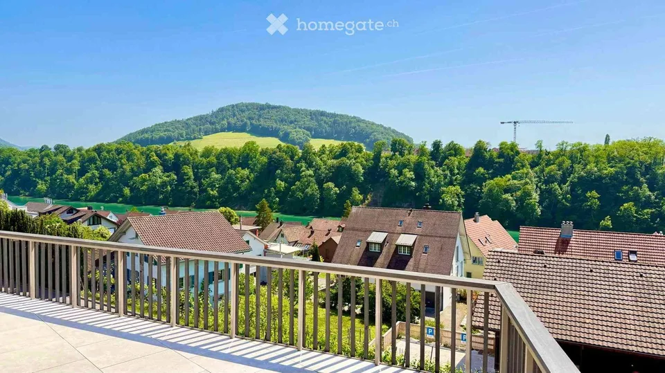 "Exklusive 261 m2 Neubau-Attika-Residenz mit schönem Rheinblick