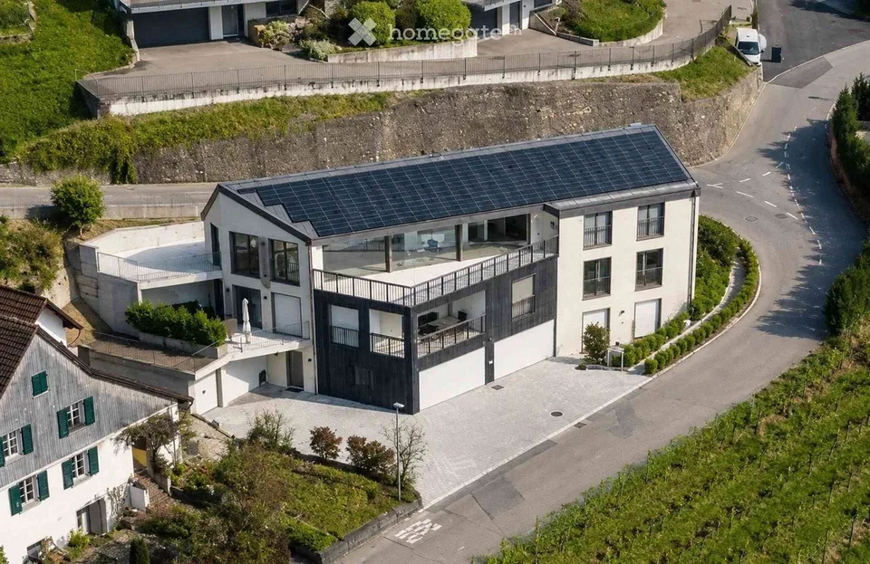 "Exklusive 261 m2 Neubau-Attika-Residenz mit schönem Rheinblick