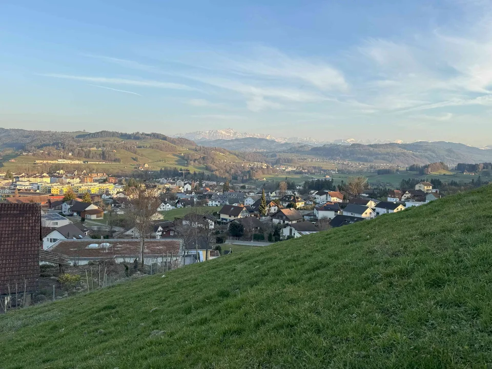 Bauland in Bazenheid - Traumhafte Aussicht