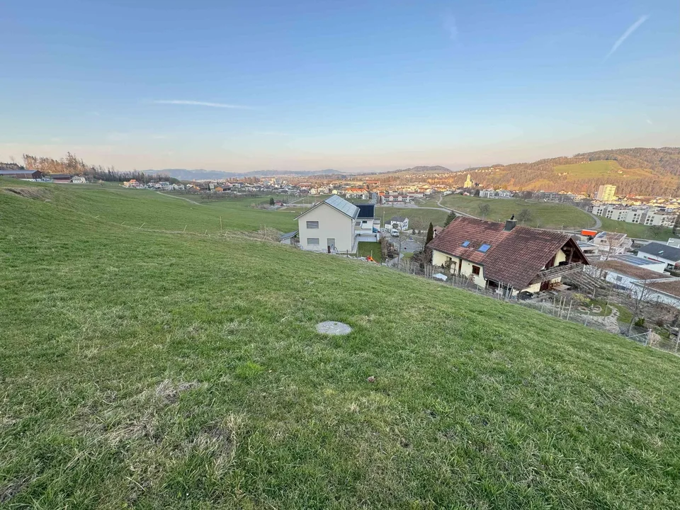 Bauland in Bazenheid - Traumhafte Aussicht