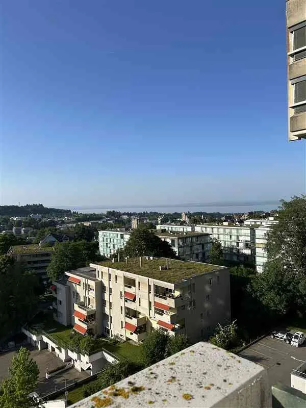 Wohnung 7. Stock mit Aussicht auf den See