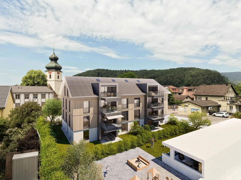 Moderne 4.5-Zimmer-Neubau-Wohnung zentral gelegen