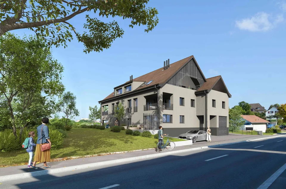 Mülihof Wagenhausen, Grosszügiges Wohnen mit Naturbezug