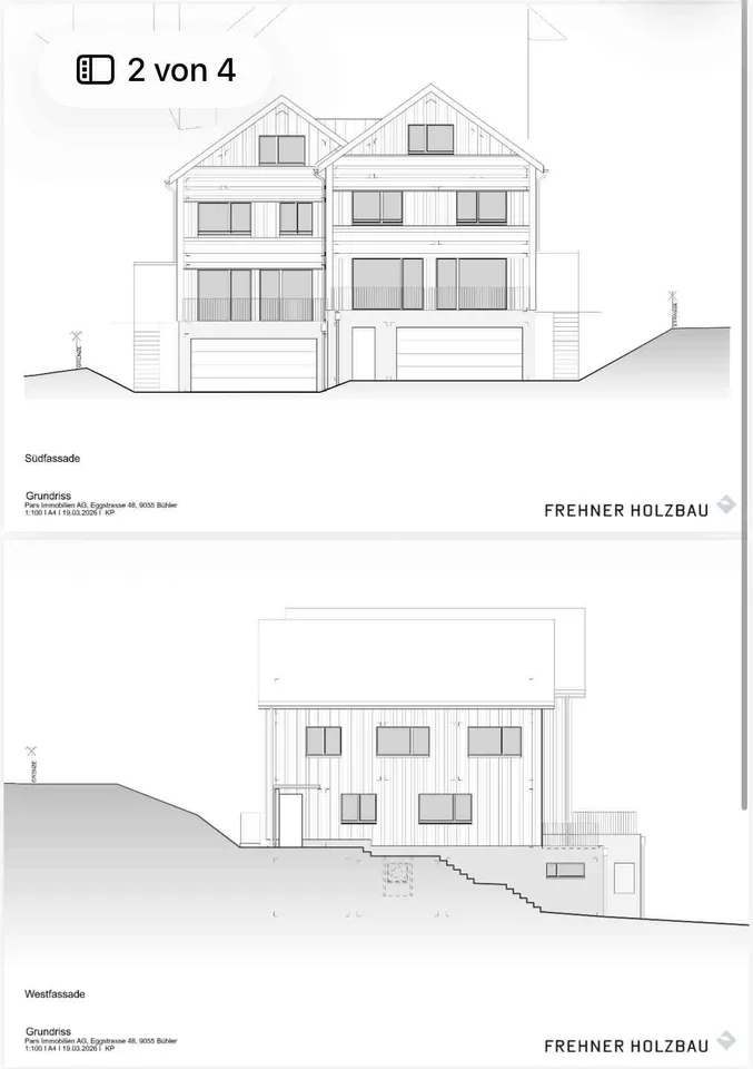 Attraktives sonnig gelegenes Doppeleinfamilienhaus in Bühler – foto 11 di 12