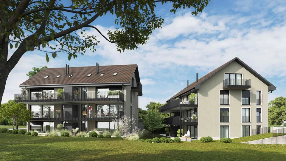 Rössli Wäldi, Moderne Maisonette mit Weitblick