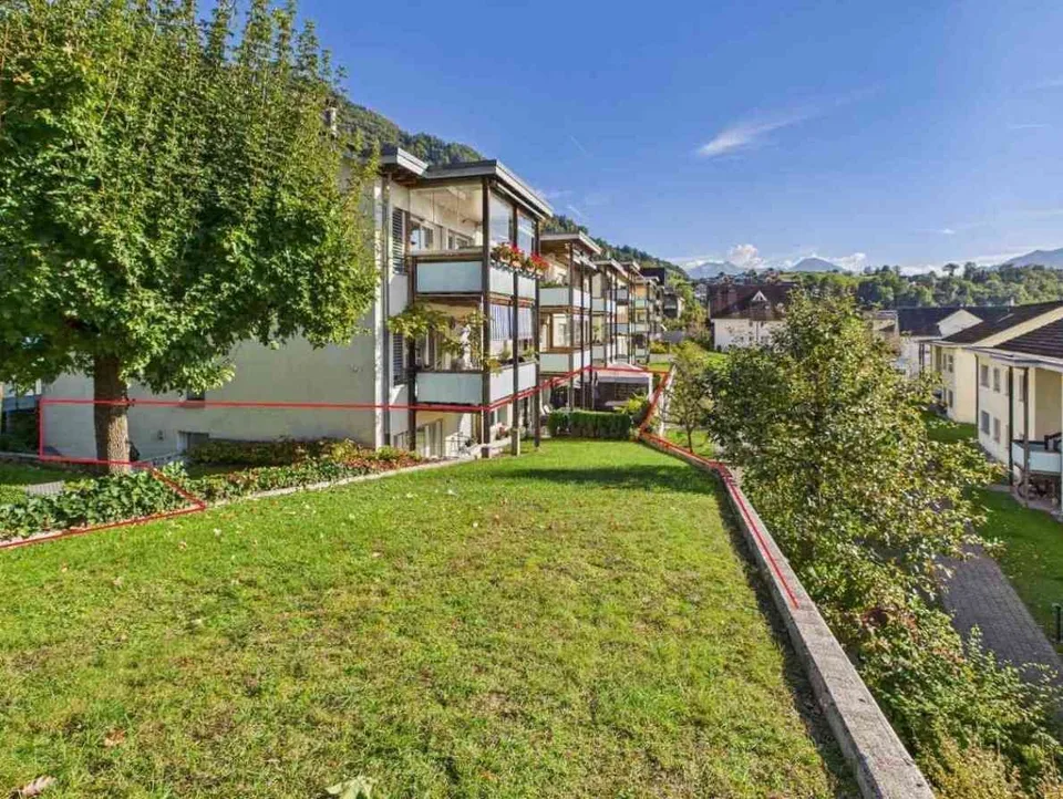 Verkaufe lux 2,5 Zimmerwohnung ,75m2,Greppen-Lu,Terrasse 35m2, Jakuzzi